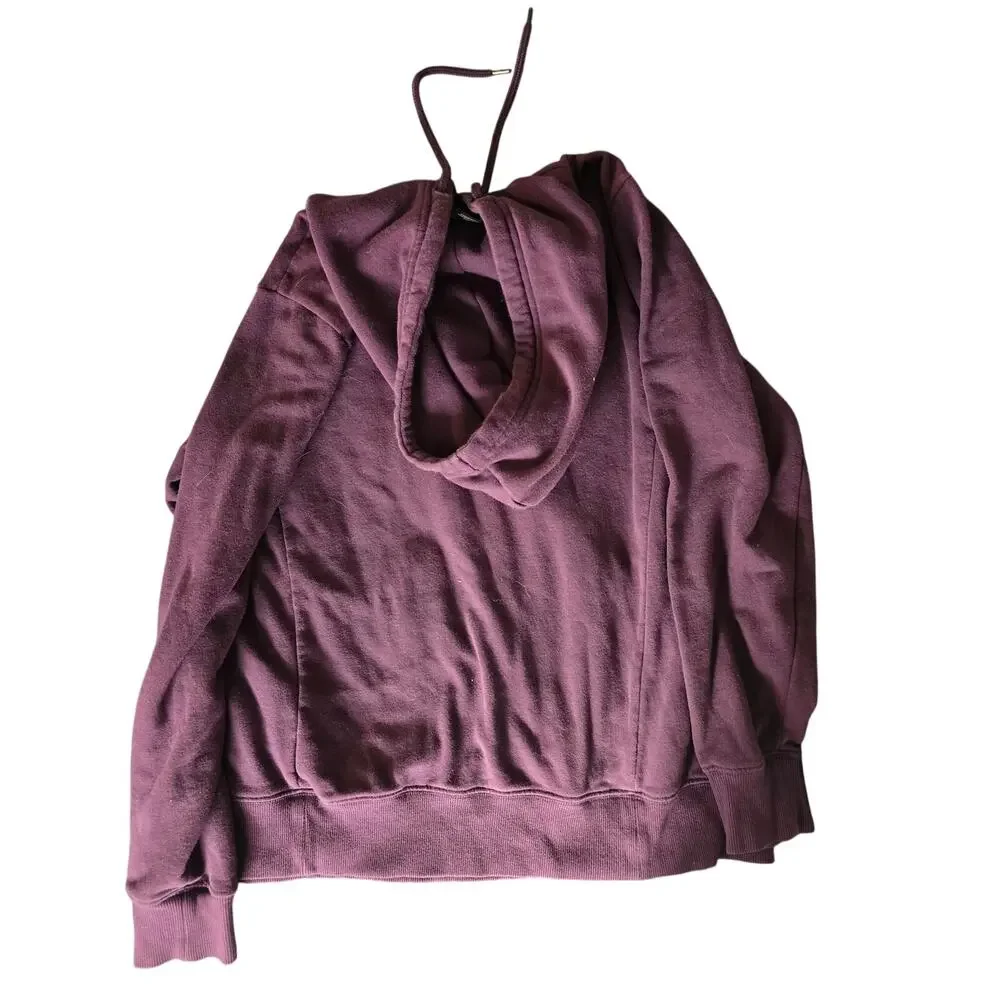 Women's The Nort Face‎ Hoodie Purple Size Lg - Picture 4 of 4